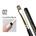 #02 Crystal Oval Brush