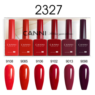 Buy 2327 9ml Hema Free Nail Gel 6 Colors Set