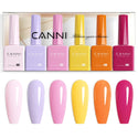 9ml Hema Free Nail Gel 6 Colors Set