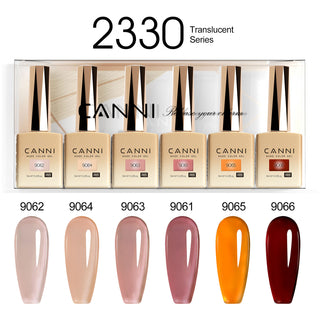 Buy 2330 9ml Hema Free Nail Gel 6 Colors Set