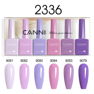 Buy 2336 9ml Hema Free Nail Gel 6 Colors Set