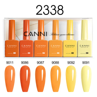 Buy 2338 9ml Hema Free Nail Gel 6 Colors Set