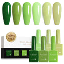 9ml Hema Free Nail Gel 6 Colors Set