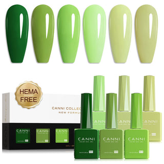 Buy 2339 9ml Hema Free Nail Gel 6 Colors Set