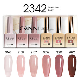 Buy 2342 9ml Hema Free Nail Gel 6 Colors Set