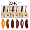 9ml Hema Free Nail Gel 6 Colors Set