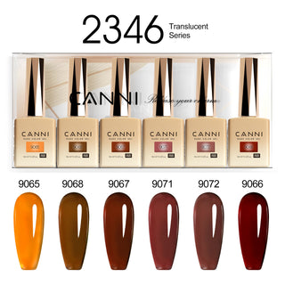 Buy 2346 9ml Hema Free Nail Gel 6 Colors Set