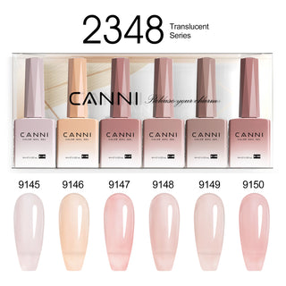 Buy 2348 9ml Hema Free Nail Gel 6 Colors Set