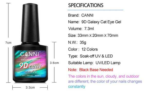 9D Cat Eye Gel