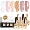 9ml Hema Free Nail Gel 6 Colors Set