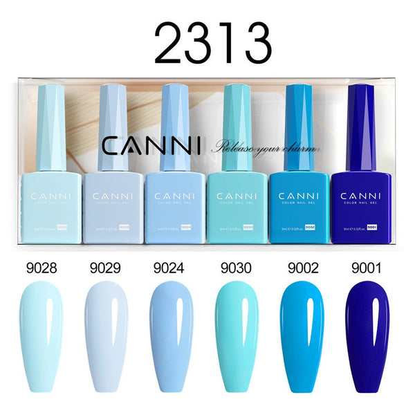 9ml Hema Free Nail Gel 6 Colors Set