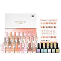 CC7 - HEMA FREE 30pcs Gel Polish Kit Translucent Jelly Color