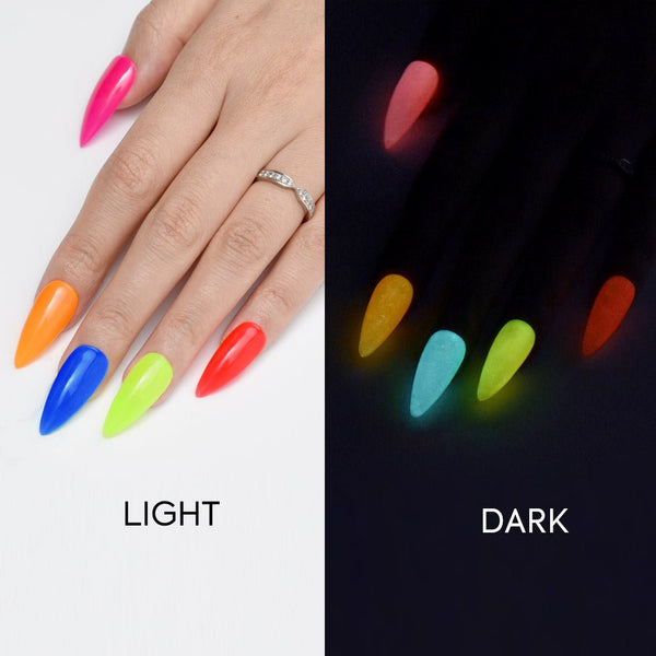 Crystal Luminous - 6 Colors Gel Polish Set