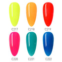 Crystal Luminous - 6 Colors Gel Polish Set