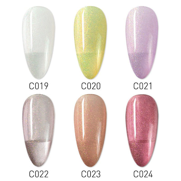 Fairy Yarn - 6 Colors Gel Polish Set