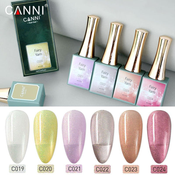 Fairy Yarn - 6 Colors Gel Polish Set