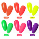 Fluorescence - 6 Colors Gel Polish Set