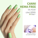 Forest Fern Fusion Kit - 9ml Hema Free Nail Gel 6 Colors Set-2314