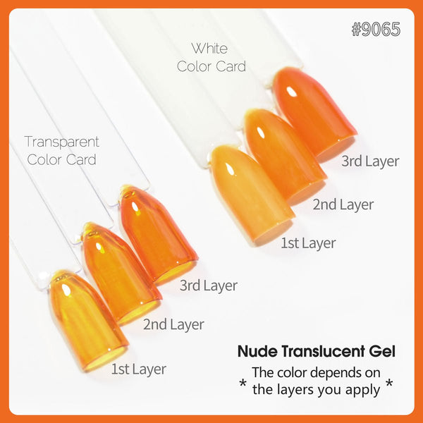 HEMA FREE Color Nail Gel 9ml - CC3 Translucent Color