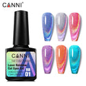 Laser Rainbow Cat Eyes -  6 Colors Gel Polish Set