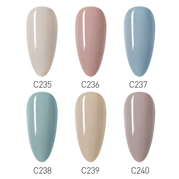 Morandi - 6 Colors Gel Polish Set