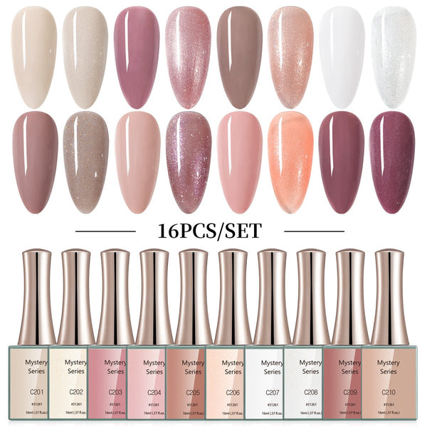 Mystery - 16 Colors Gel Polish Set