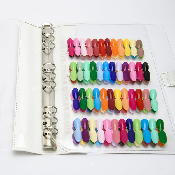 Nail Colors Display Storage Book