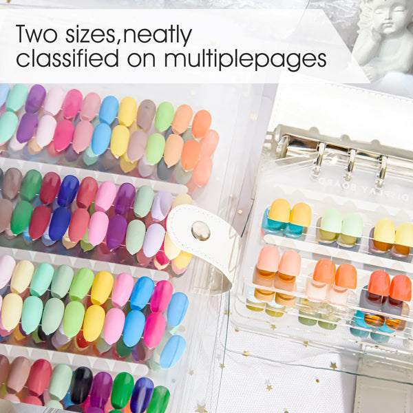 Nail Colors Display Storage Book