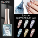 Sparkle Diamond Cat Eye - 6 Colors Gel Polish Set