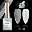 Sparkle Diamond Cat Eye - 6 Colors Gel Polish Set