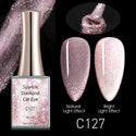 Sparkle Diamond Cat Eye - 6 Colors Gel Polish Set