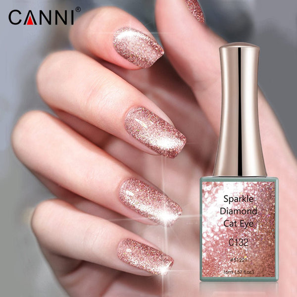 Sparkle Diamond Cat Eye - 6 Colors Gel Polish Set