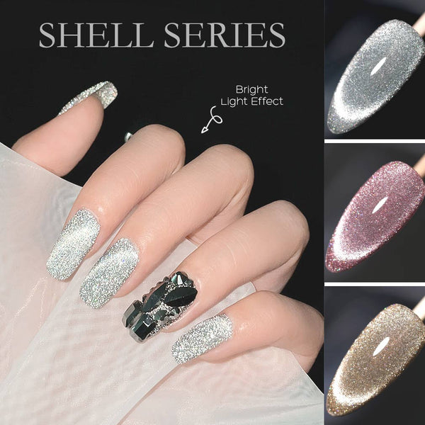 Sparkle Diamond Cat Eye - 6 Colors Gel Polish Set