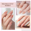 Subtle Blush Ensemble - 9ml Hema Free Nail Gel 6 Colors Set-2317