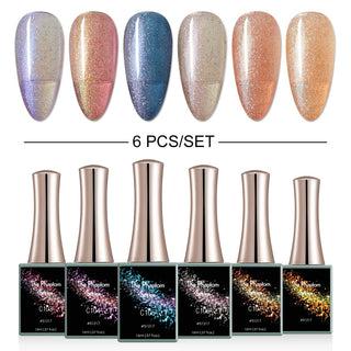 The Phontom - 6 Colors Gel Polish Set